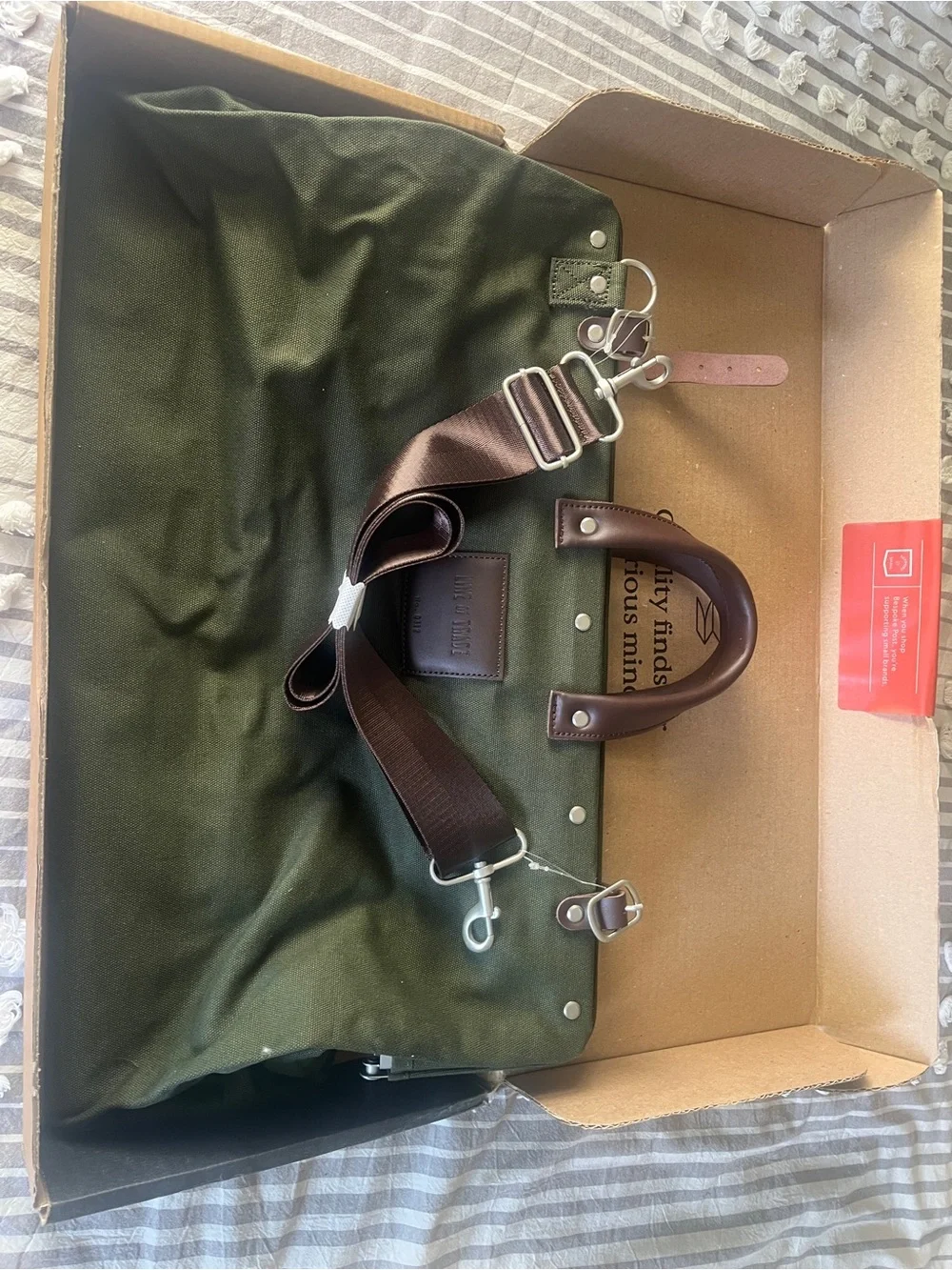 Line of Trade weekender bag